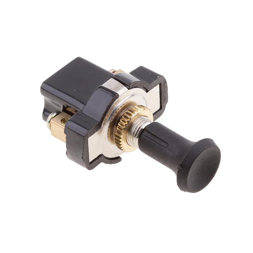 3 Automotive RV Boat Marine Push Pull Button Starter Switch On Off