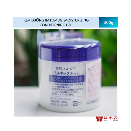 Kem Dưỡng Da Hatomugi Moisturizing Conditioning Gel 300g 4513574030015