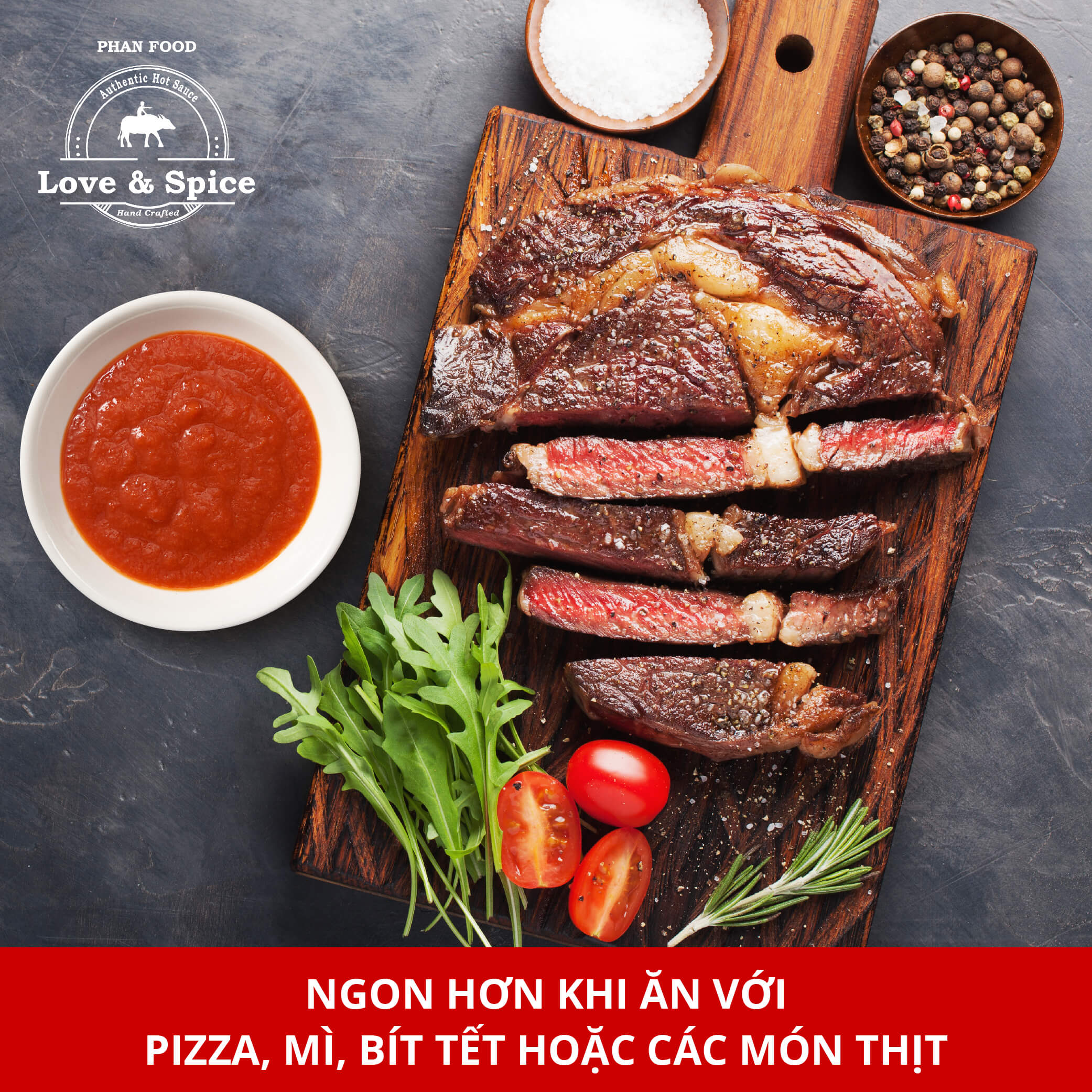 CAY NHƯ QUỶ - Combo 12 chai tương ớt siêu cay Love & Spice lên men tự nhiên từ ớt Ghost Pepper chai 120ml x 12