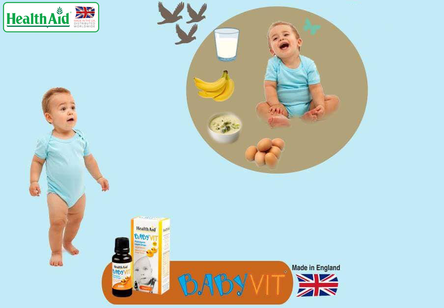 Baby Vit Drop cung cấp các vitamin cần thiết cho trẻ sơ sinh và trẻ nhỏ