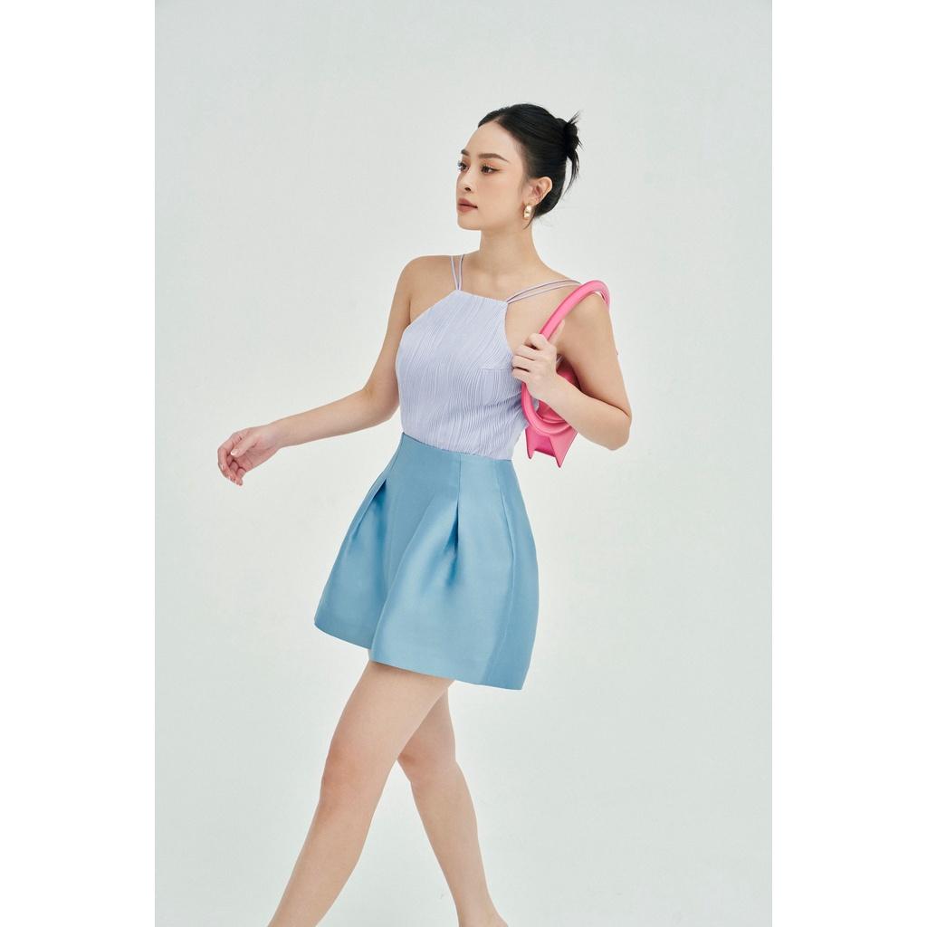 MOLLYNISTA - Quần Abbey short taffeta quyến rũ nữ tính thiết kế cao cấp đi chơi đi tiệc gợi cảm