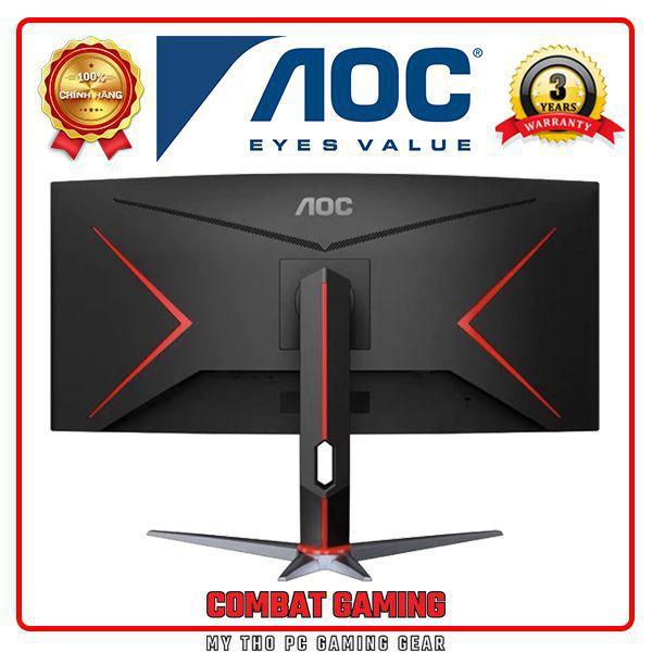 Màn Hình AOC CU34G2X 34 WQHD 1500R 144Hz 3840×2160 (4K UHD)- Hàng Chính Hãng