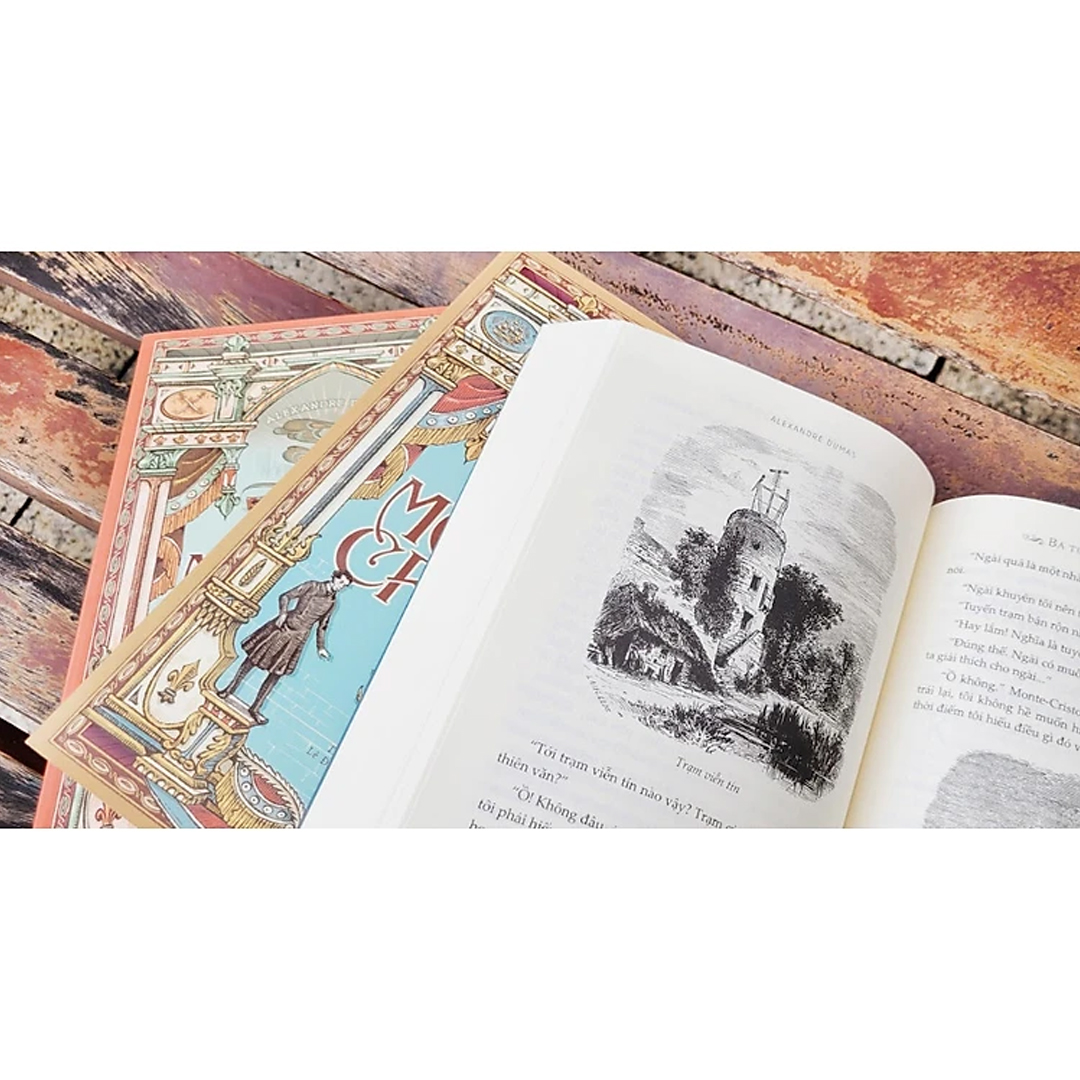Sách - Bá Tước Monte Cristo - Trọn Bộ 3 Tập - Alexandre Dumas - Đinh Tị Books