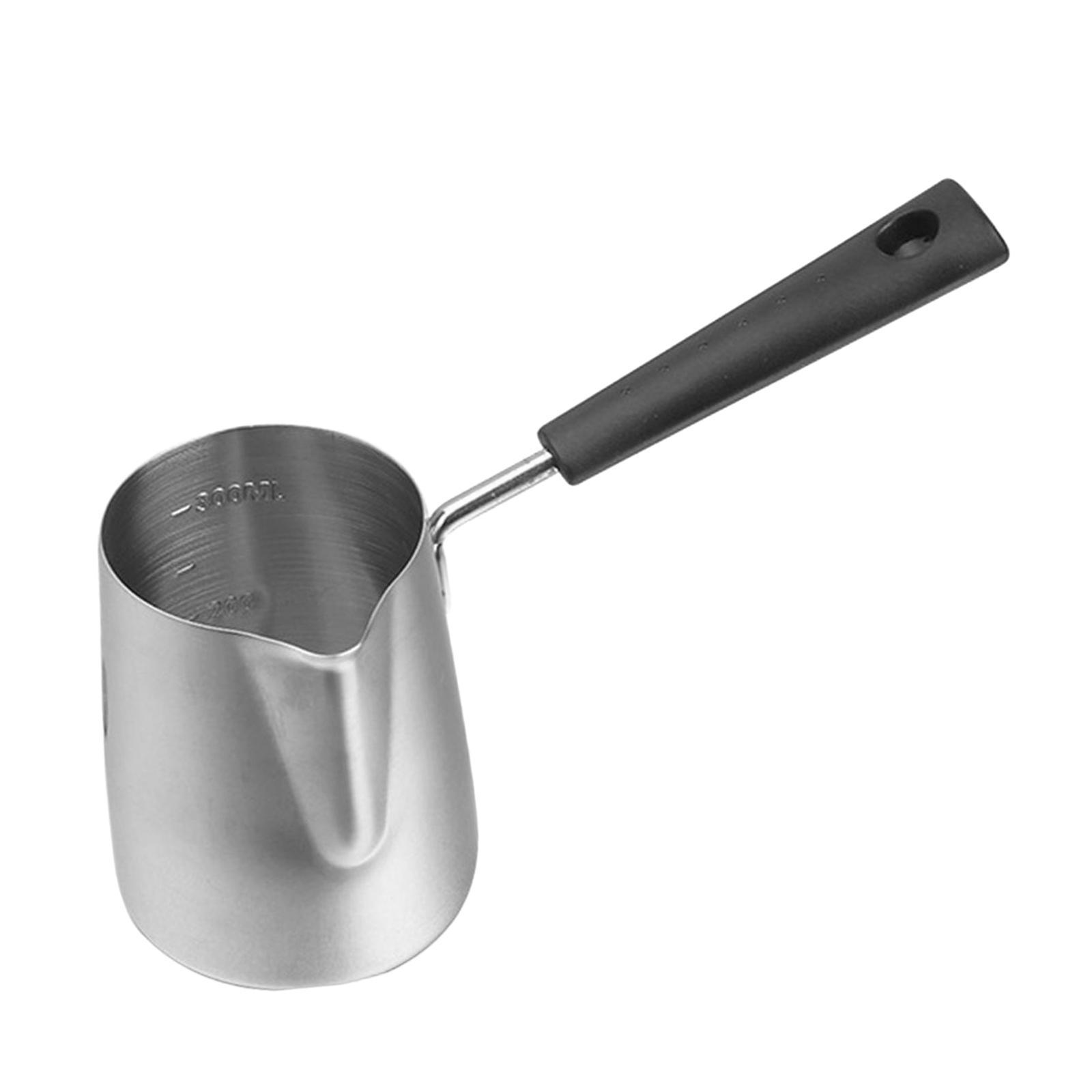 Milk Frothing Pitcher with Calibration Espresso Steaming Pitcher for Kitchen