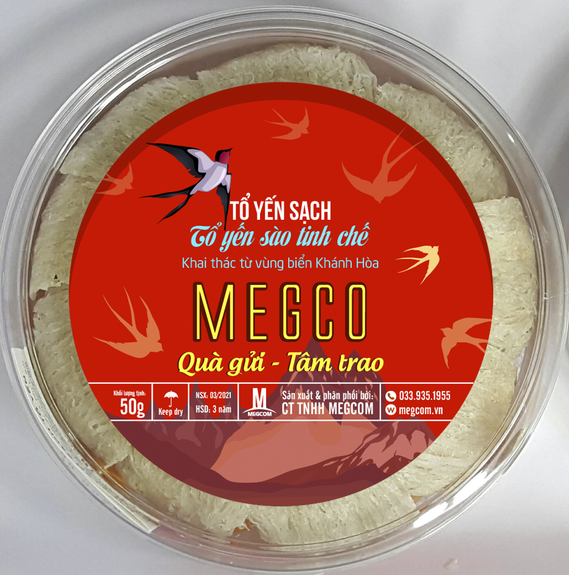 Tổ yến sào tinh chế sạch lông (50g)