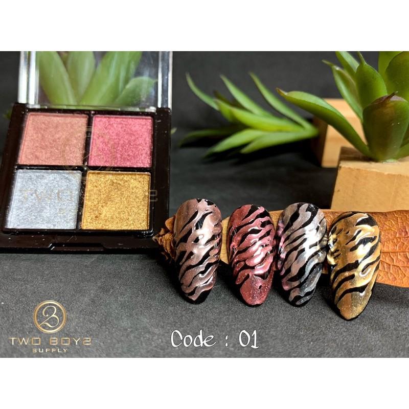 Tráng Gương Móng Tay, Màu sáng, dễ sử dụng, viên nén không bụi bột