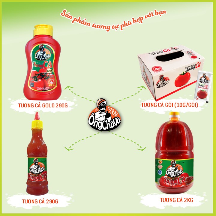 Hộp 120 Gói Tương Cà Ông Chà Và 10g