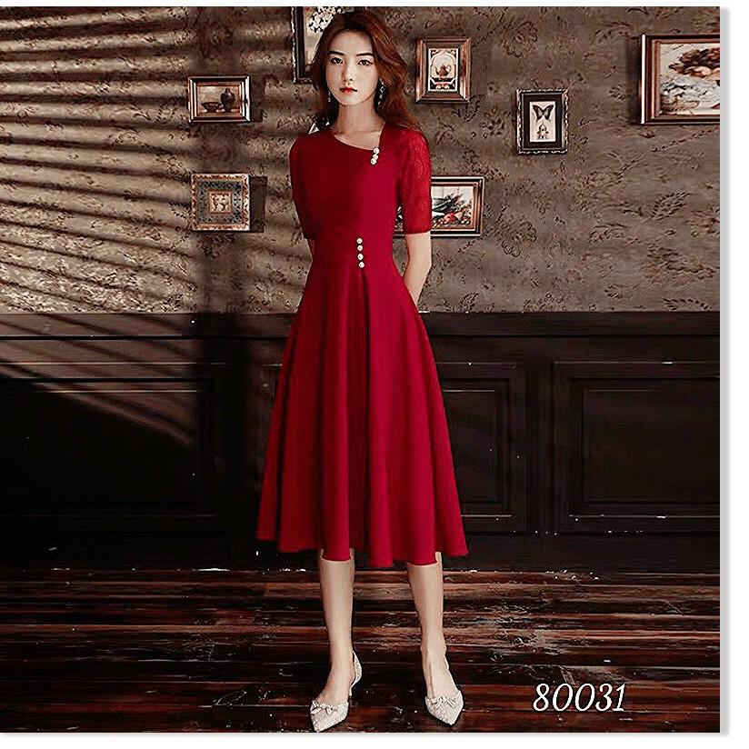ĐẦM COTTON LẠNH PHỐI REN,THIẾT KẾ HỌA TIẾT TRƠN NHƯNG KHÔNG KÉM PHẦN SANG TRỌNG THỜI TRANG KING STORE