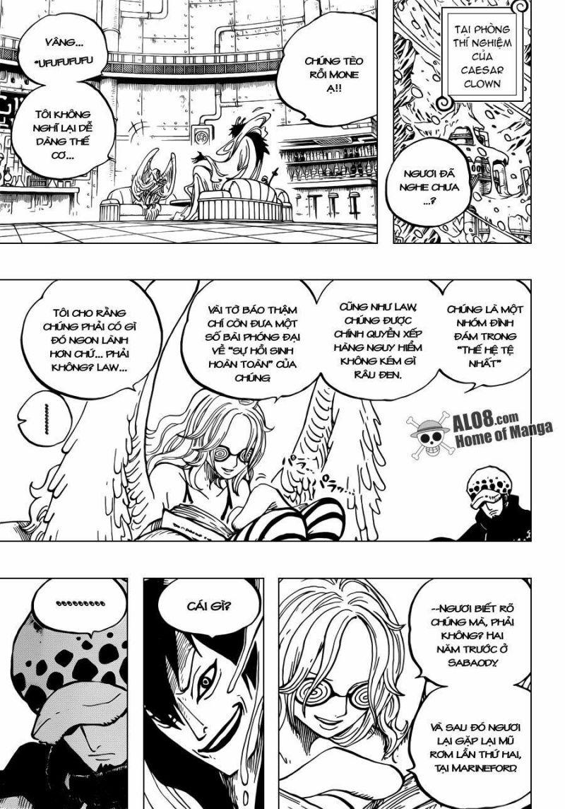 đảo hải tặc - one piece chapter 666 3