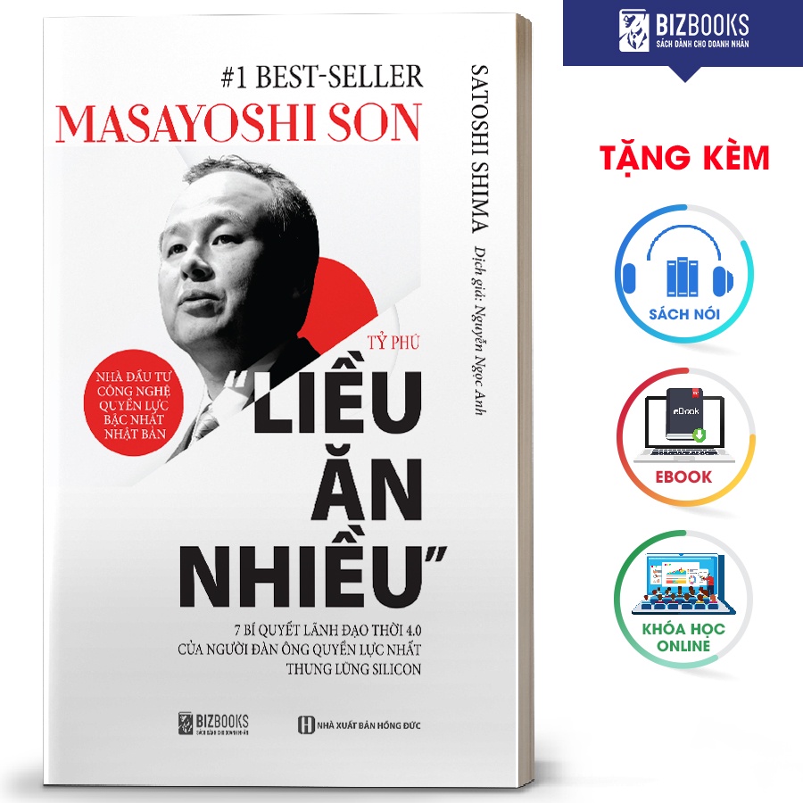 BIZBOOKS - Sách Masayoshi Son – Tỷ Phú Liều Ăn Nhiều - MinhAnBooks