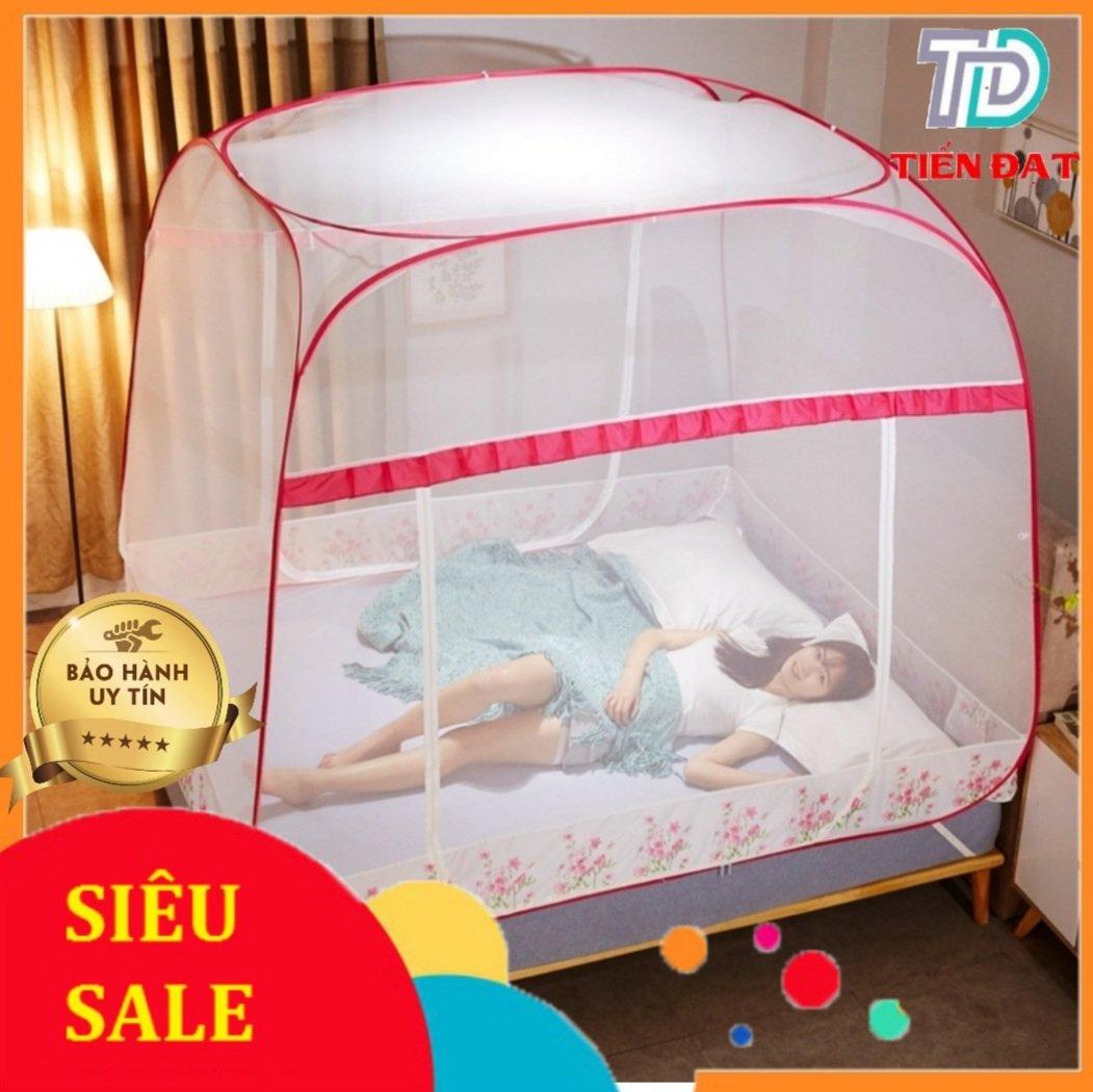 Mùng chụp tự bung đỉnh vuông , Màn chụp chống muỗi TIẾN ĐẠT