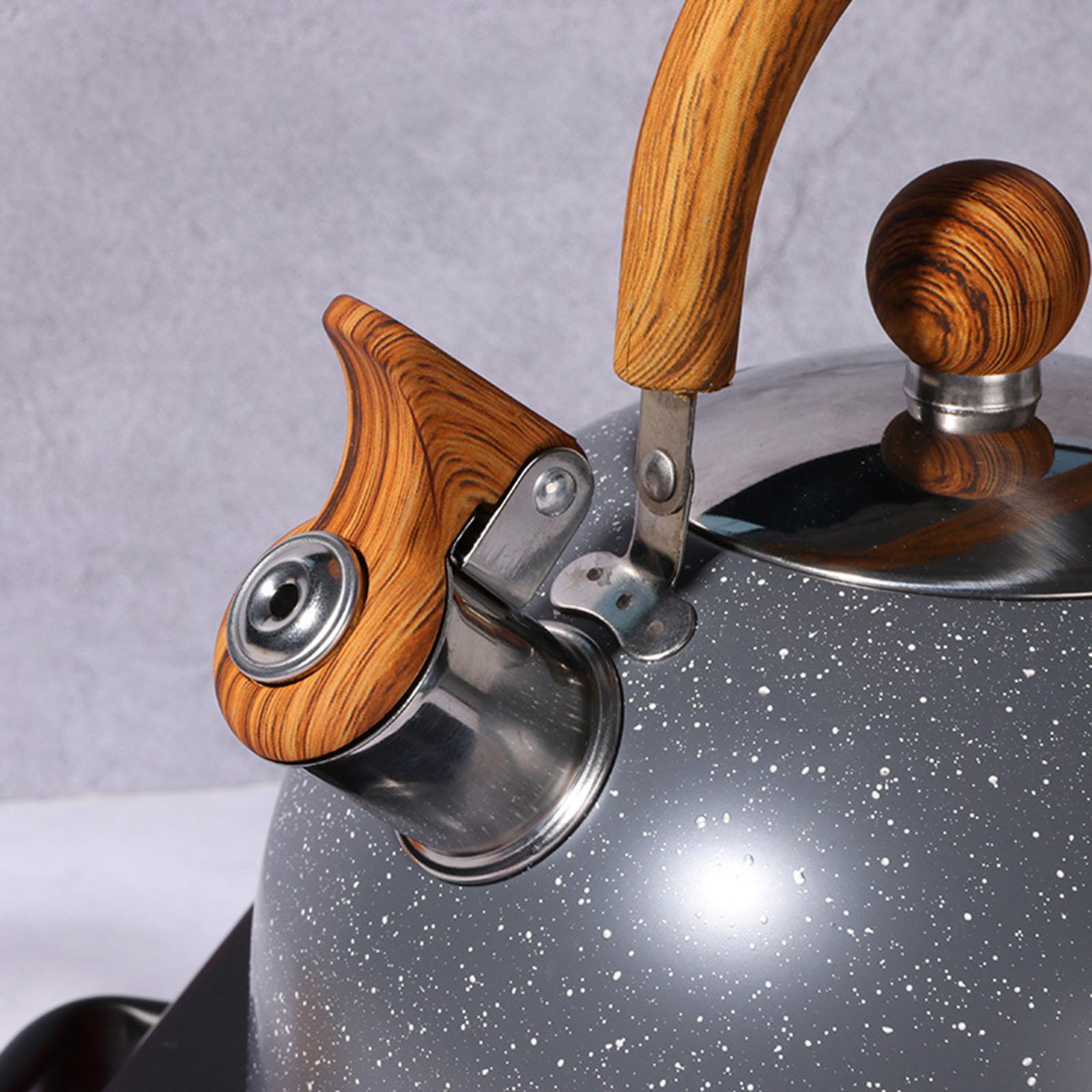 Whistling Tea Kettle Anti Scalding Handle Cookware Teapot Water Pitcher