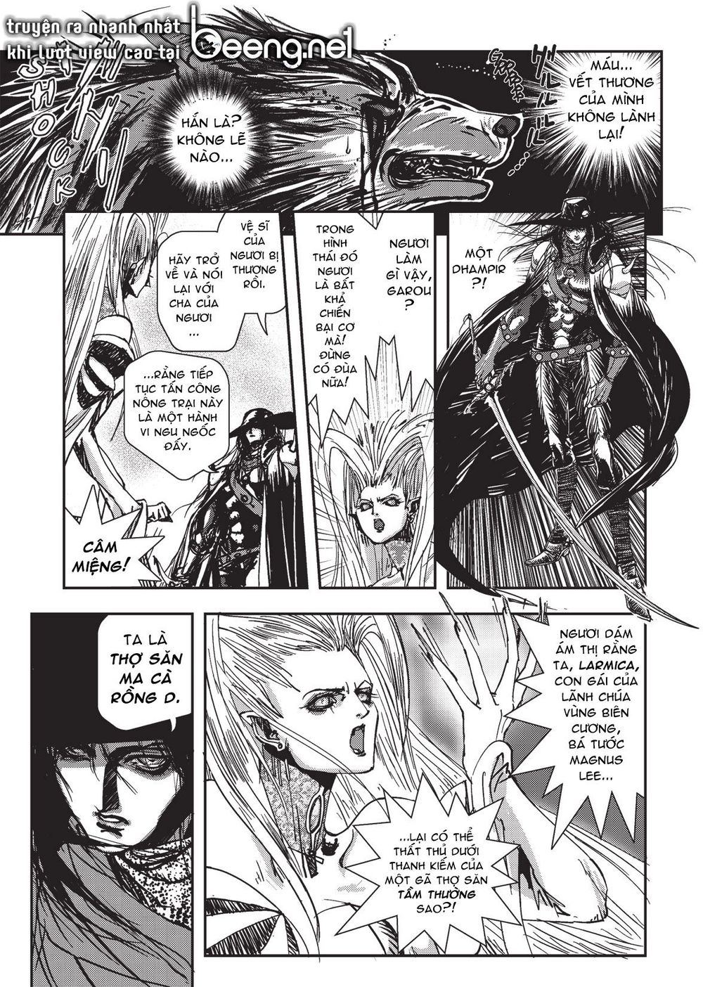 thợ săn ma cà rồng d chapter 1.5 8