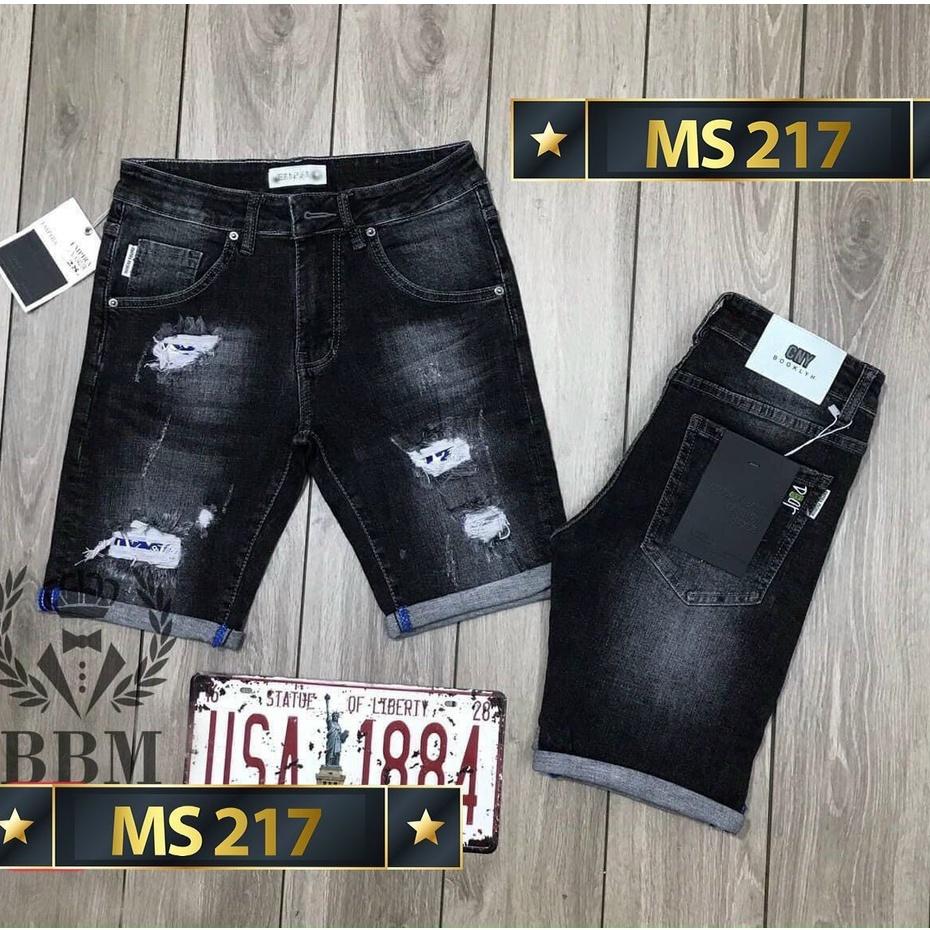Quần short jean nam rách cao cấp vải co dãn hàng siêu đẹp hottrend Phuongnamshop20 72e