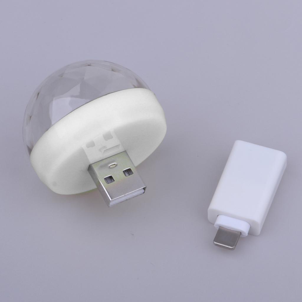3xUSB Mini for Home Party DJ Lighting White