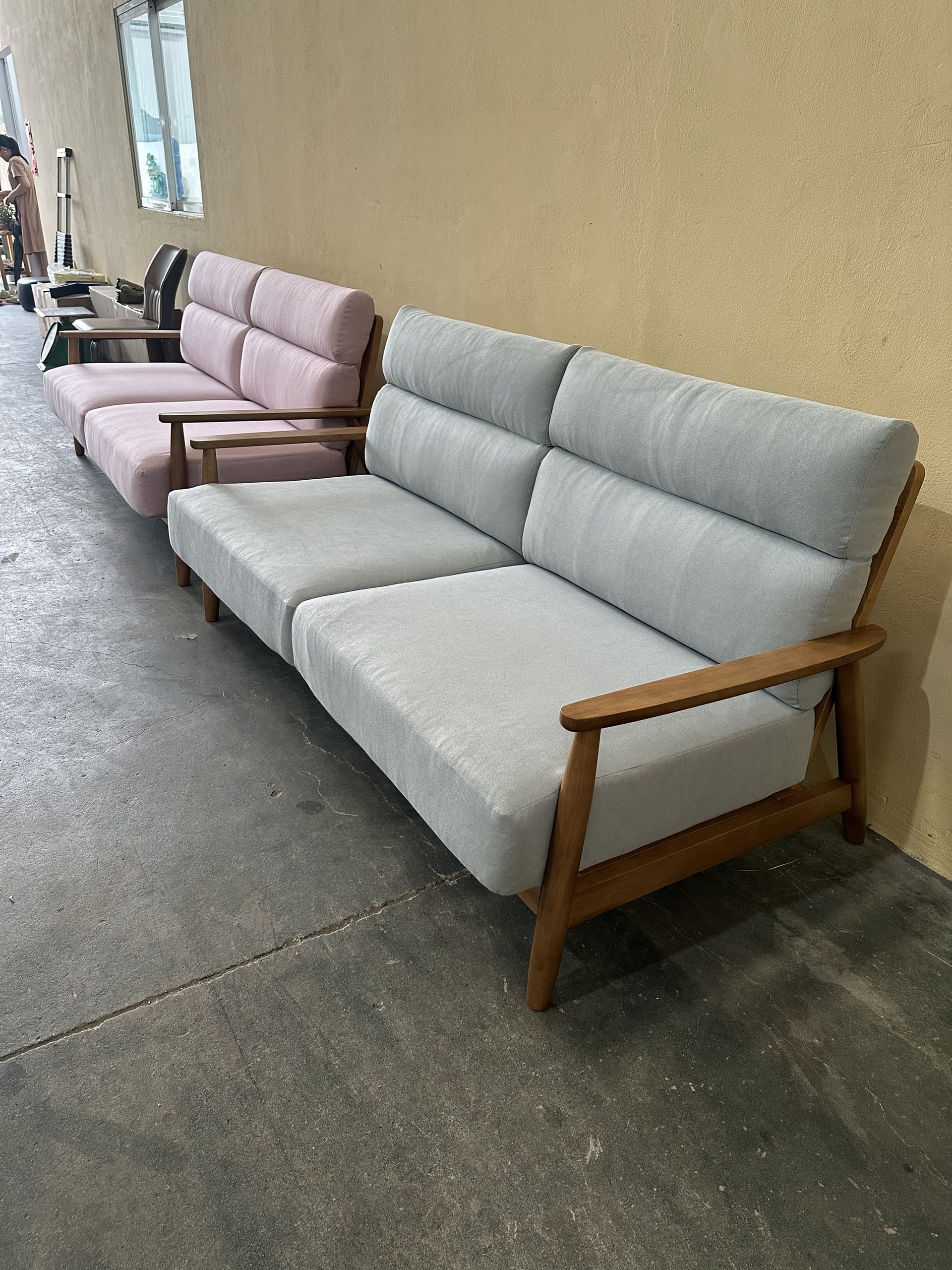 Sofa khung gỗ nệm rời Tundo cho chung cư, căn hộ, phòng trọ giá rẻ hiện đại