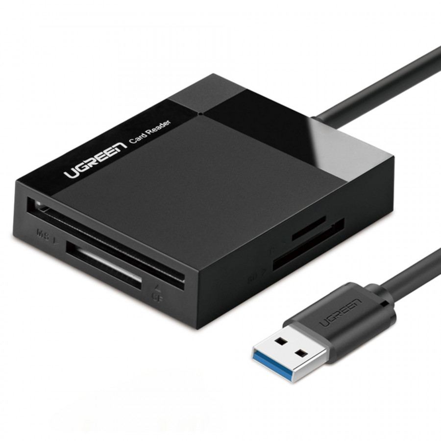 Đầu Đọc Thẻ Usb3.0 Hỗ Trợ Thẻ Tfsdcfms Dài 0.5M Ugreen 30231 - Hàng Chính Hãng