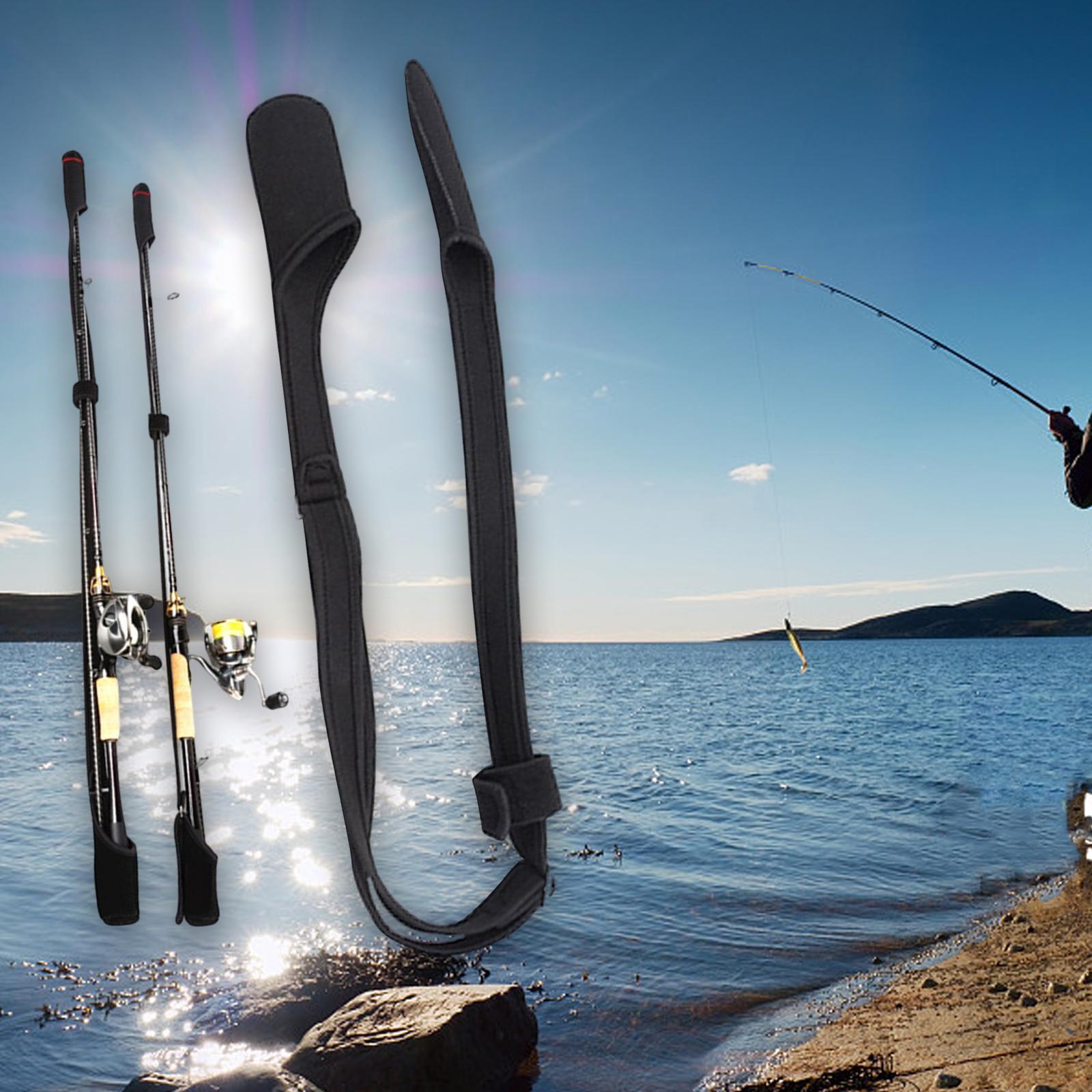 Adjustable Nylon Fishing Rod Cover Fishing Pole Bag tackles Gear Fishing