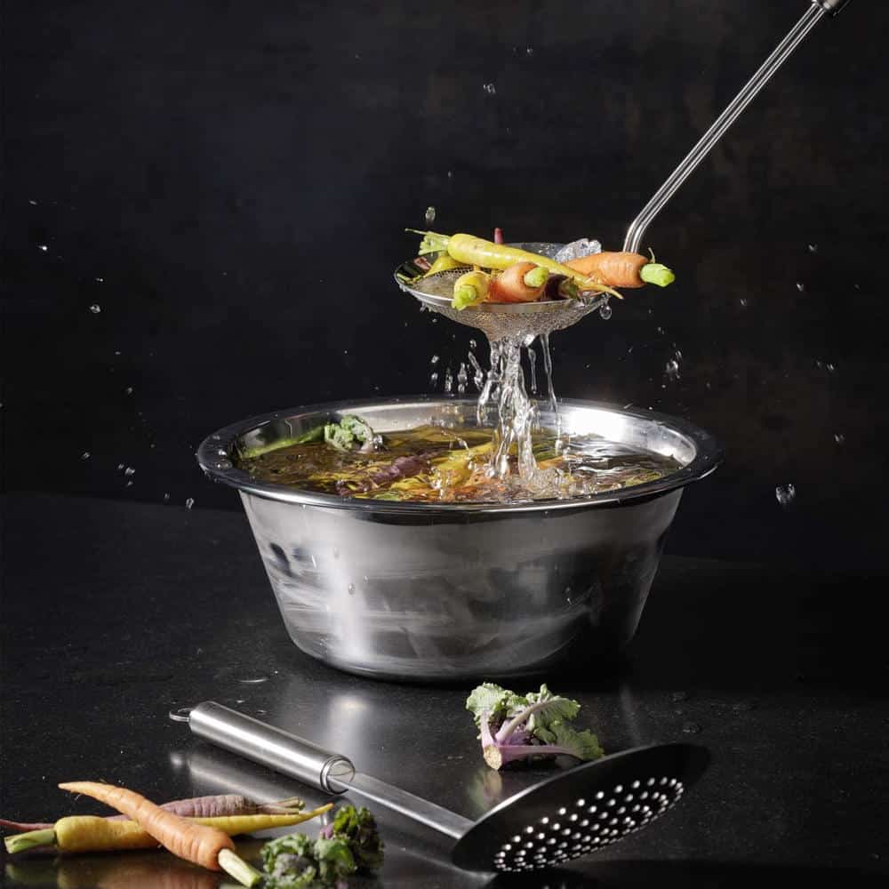 Muôi Vớt Thực Phẩm Rosle 95792 14cm Mắt Lưới Hàng Chính hãng