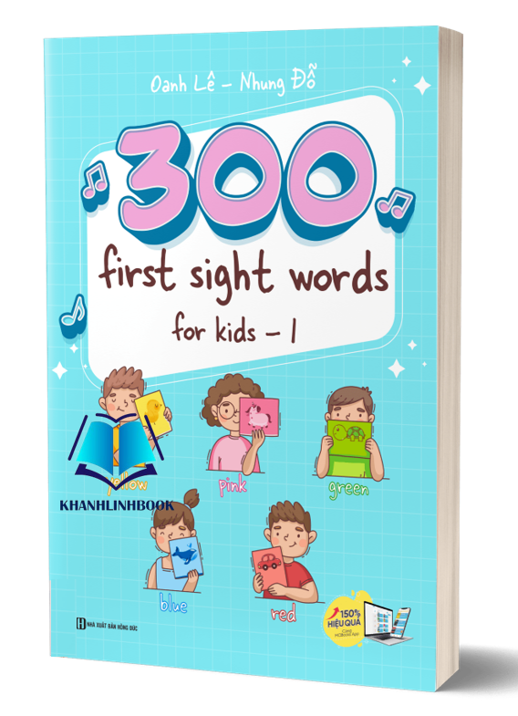 Sách - 300 First Sight Words For Kids – 1 (MC)