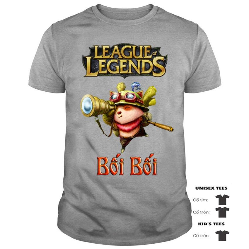 Áo Teemo Bối Bối, Áo Thun Liên Minh Huyền Thoại Teemo - LOL Tshirt