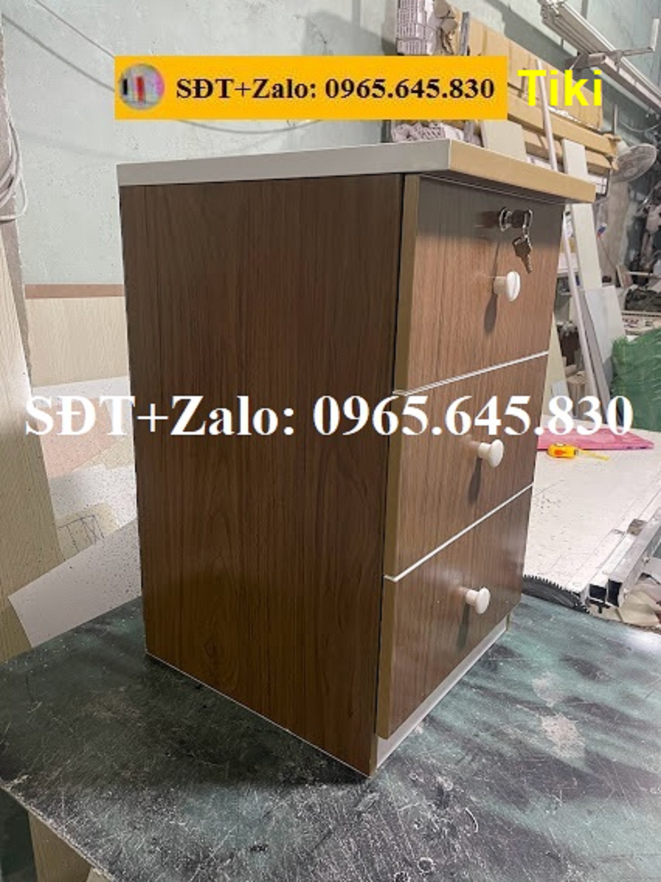Tủ, Kệ Đầu Giường Nhựa Đài Loan Cao 68cm Ngang 42cm 909