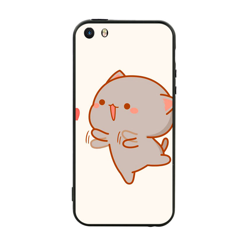 Ốp lưng viền TPU cho điện thoại Iphone 5 - Cute 07