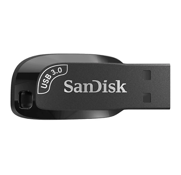 USB SanDisk Ultra Shift USB 3.0 Flash Drive, CZ410 128GB, USB3.0, Black, 5Y_SDCZ410-128G-G46 - Hàng Chính Hãng