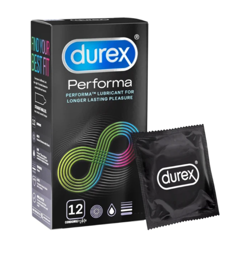 Bao Cao Su Durex Performa Chính Hãng - Chống Xuất Tinh Sớm Cho Nam 