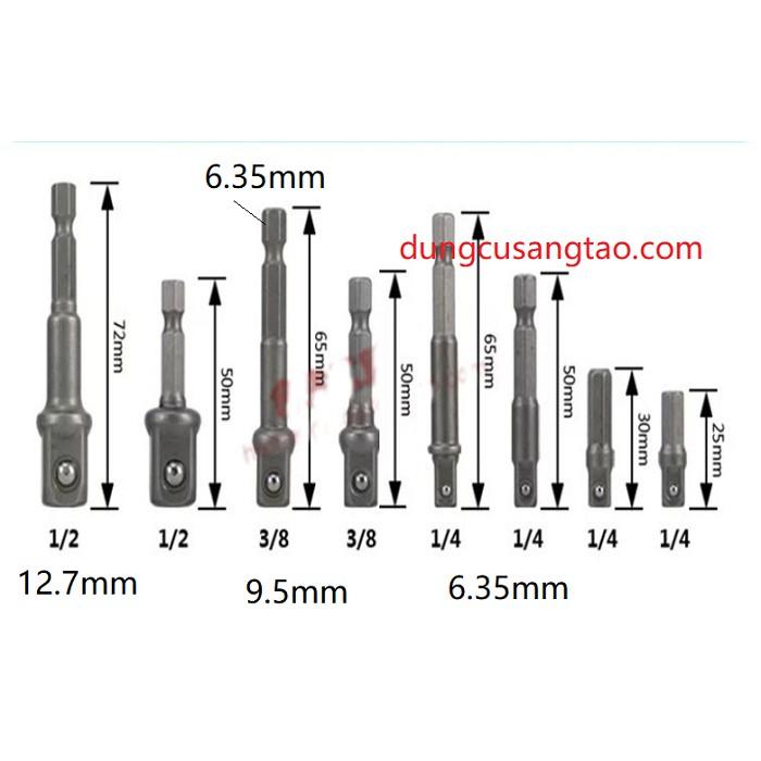 Chuyển vít lục giác sang bu lông (bộ 8 đầu)