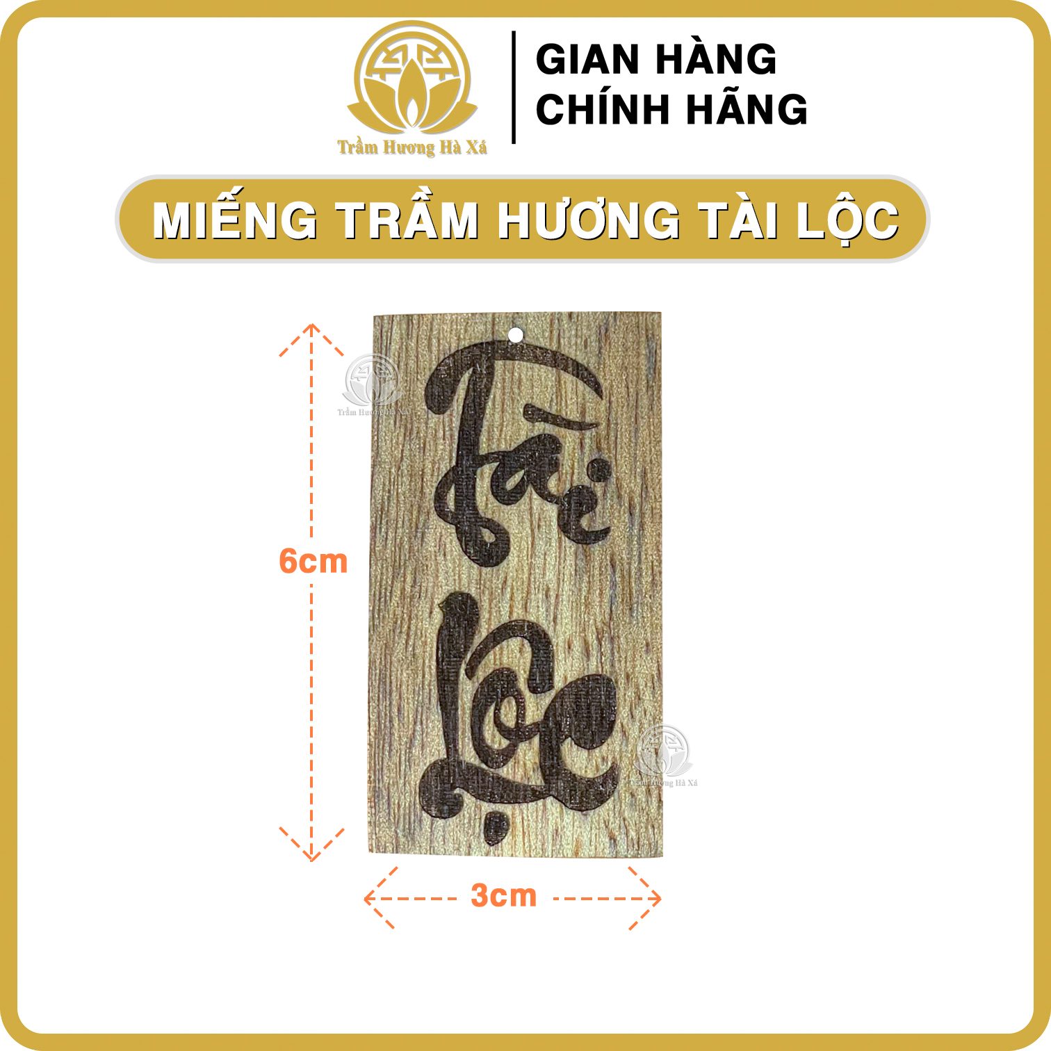 Miếng trầm bỏ ví tài lộc móc khóa trầm hương cầu tiền tài sự nghiệp công danh Trầm hương Hà Xá