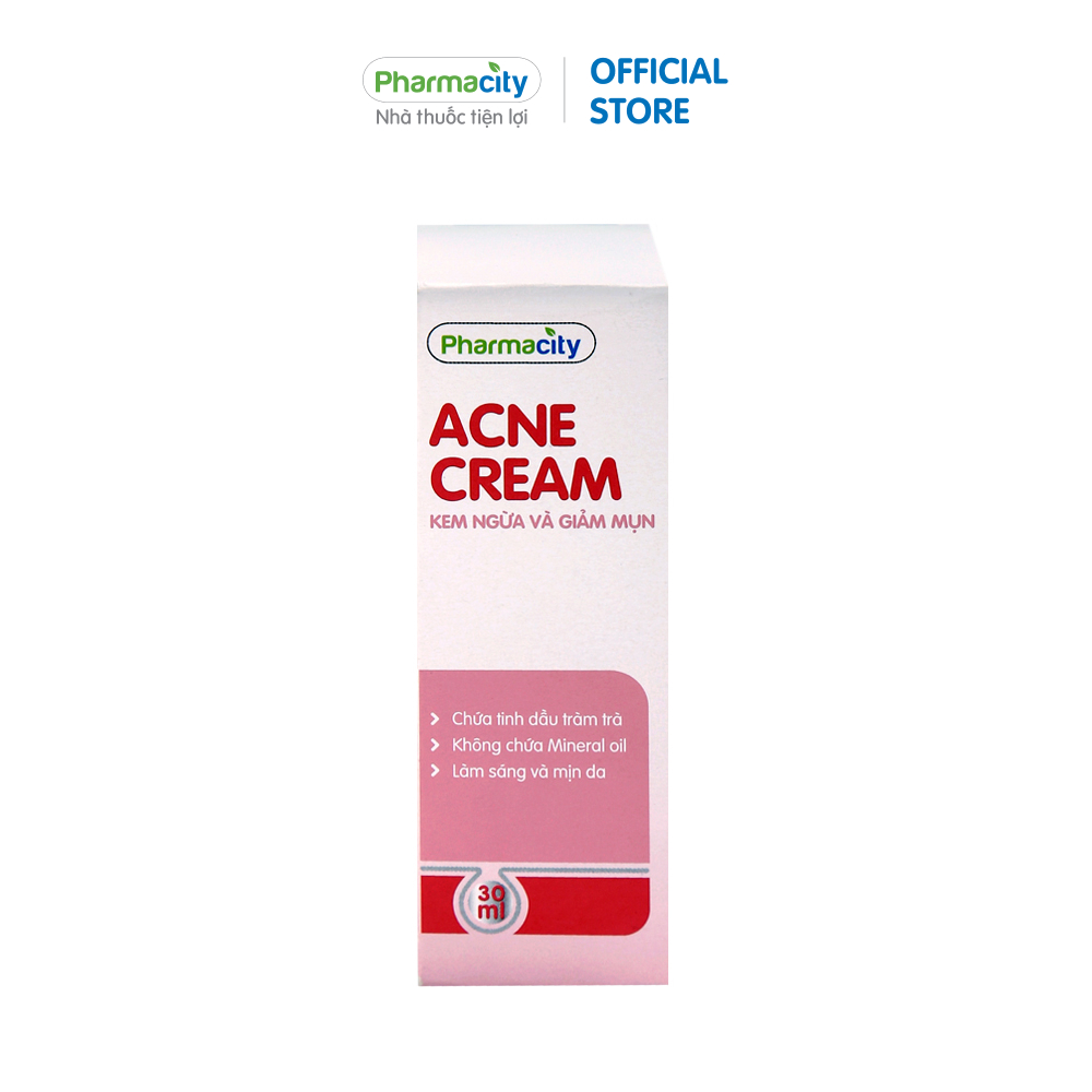 Kem ngừa và hỗ trợ giảm mụn Pharmacity Acne Cream