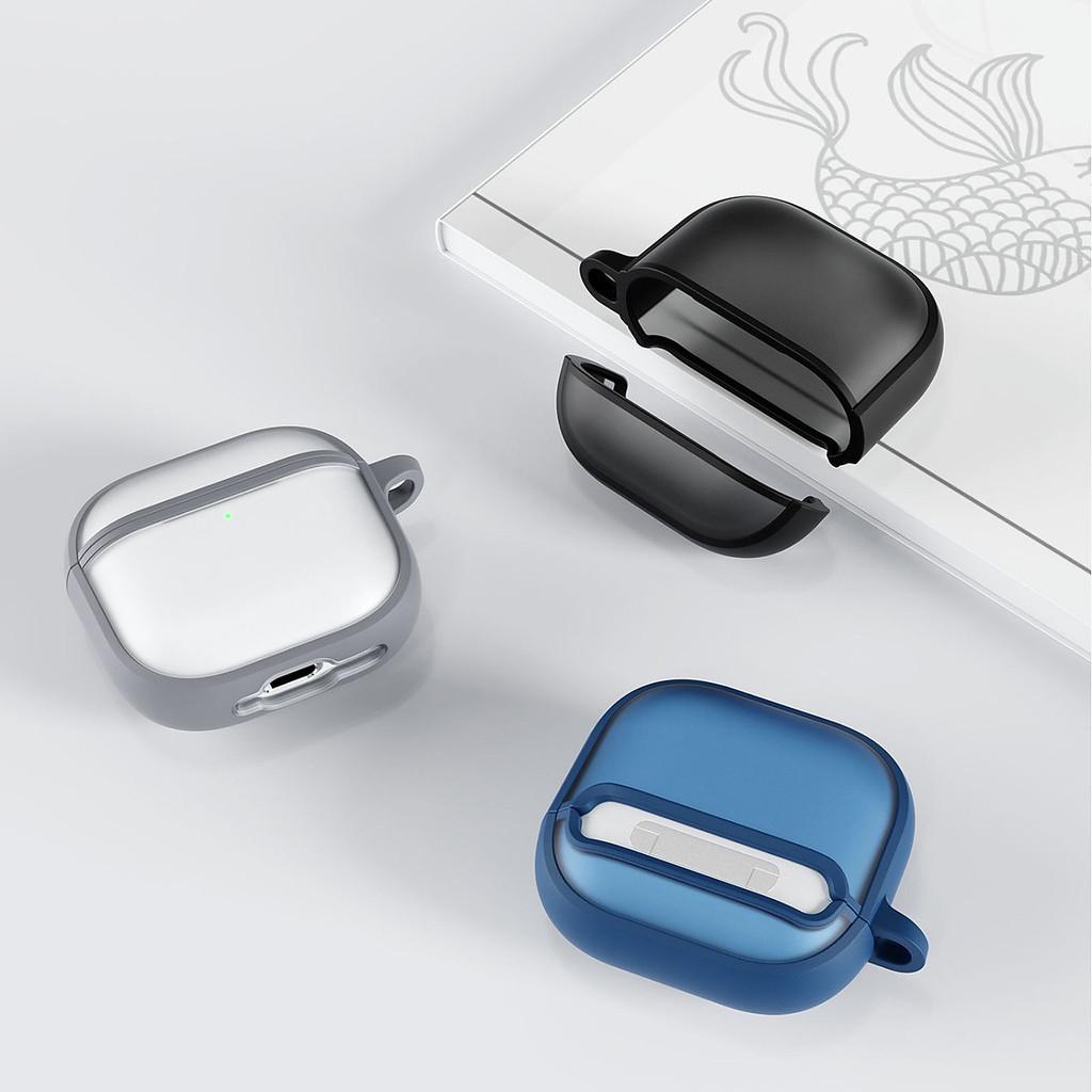 Hộp đựng tai nghe, Case bảo vệ cho tai nghe Airpods 4 Case nhám mờ chống bám vân tay chống sốc hiệu Likgus - Hàng nhập khẩu