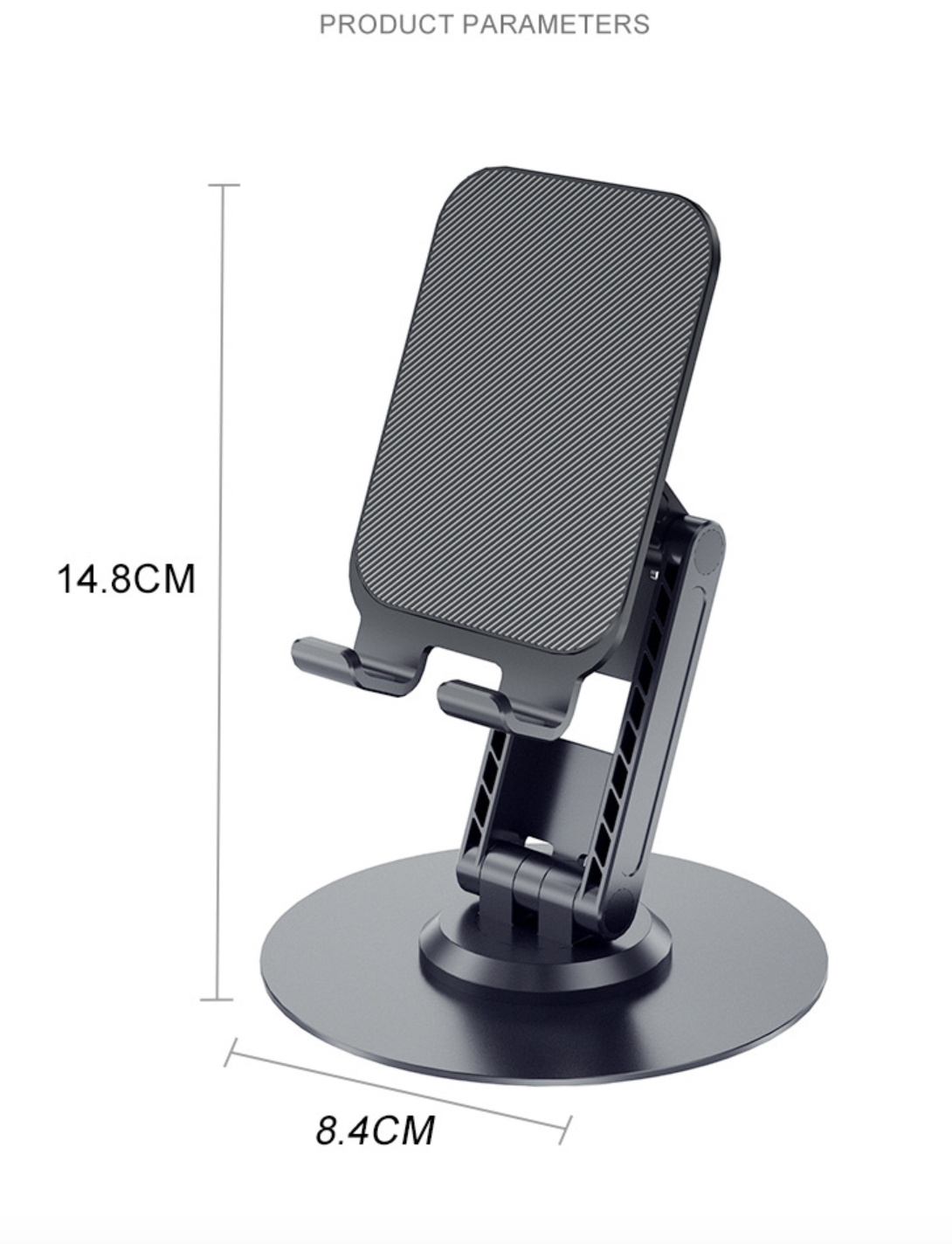 Giá kệ đỡ dành cho điện thoại máy tính bảng xoay 360 độ gấp gọn điều chỉnh nhiều nấc độ cao K11 - Hàng chính hãng