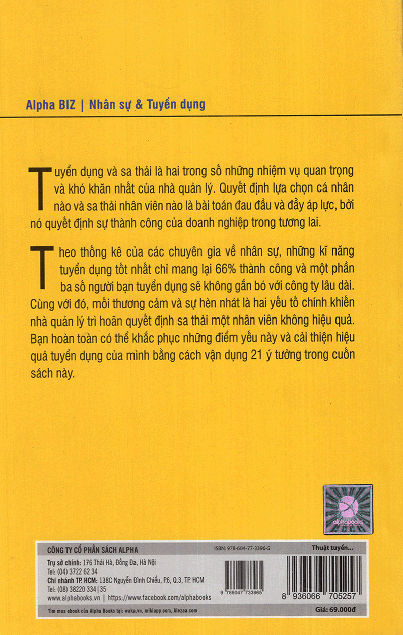 Thuật Tuyển Dụng Và Sa Thải