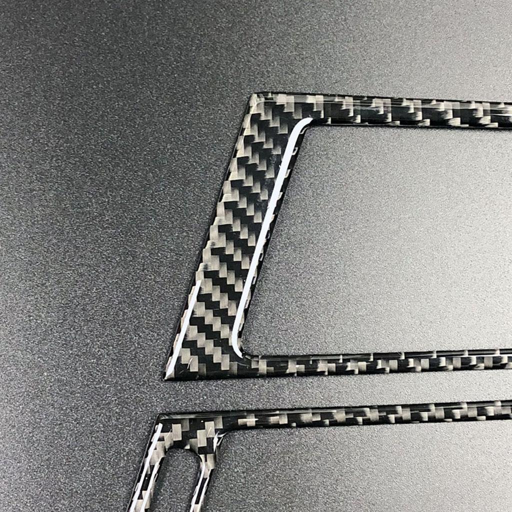 Carbon Fiber Vent Outlet Gear Box Sticker for 08-13