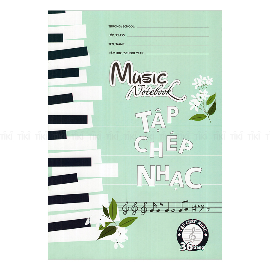 Tập Chép Nhạc (Màu Xanh Ngọc)