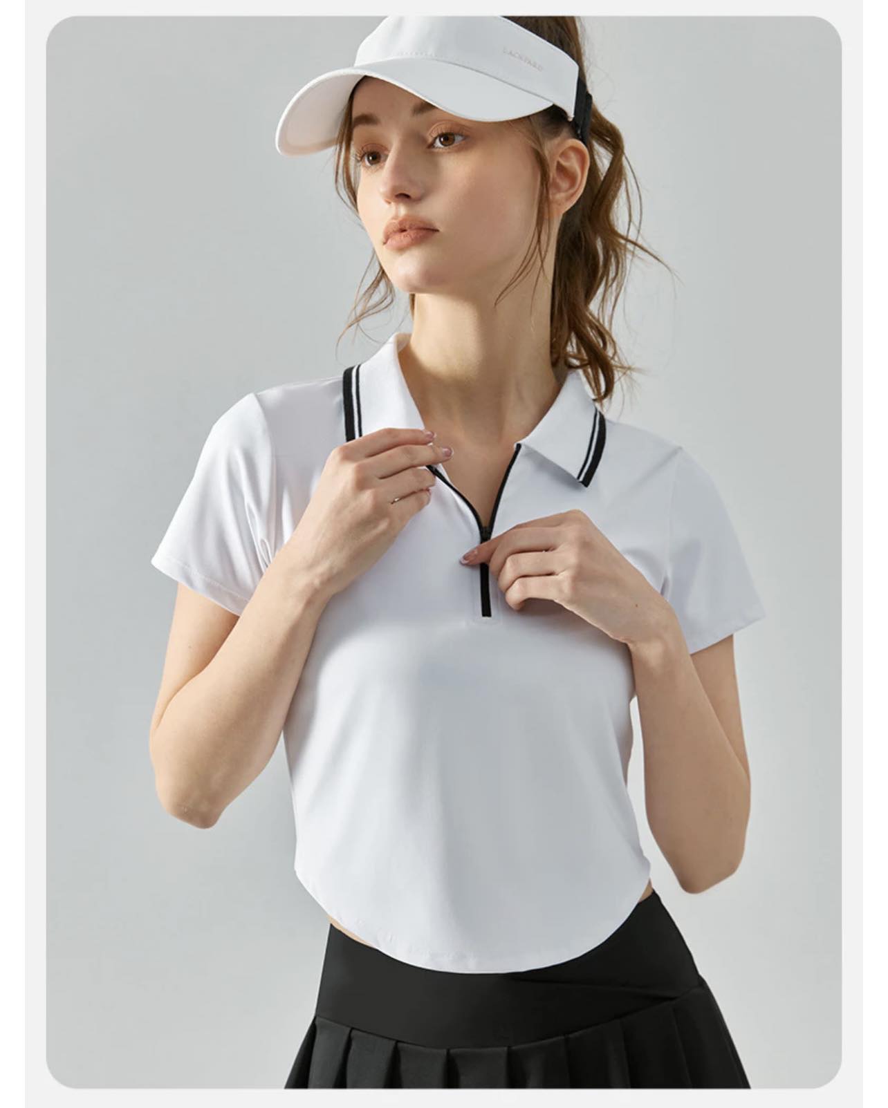 Áo pull polo chất nhẹ mát, mau khô cao cấp cho nữ