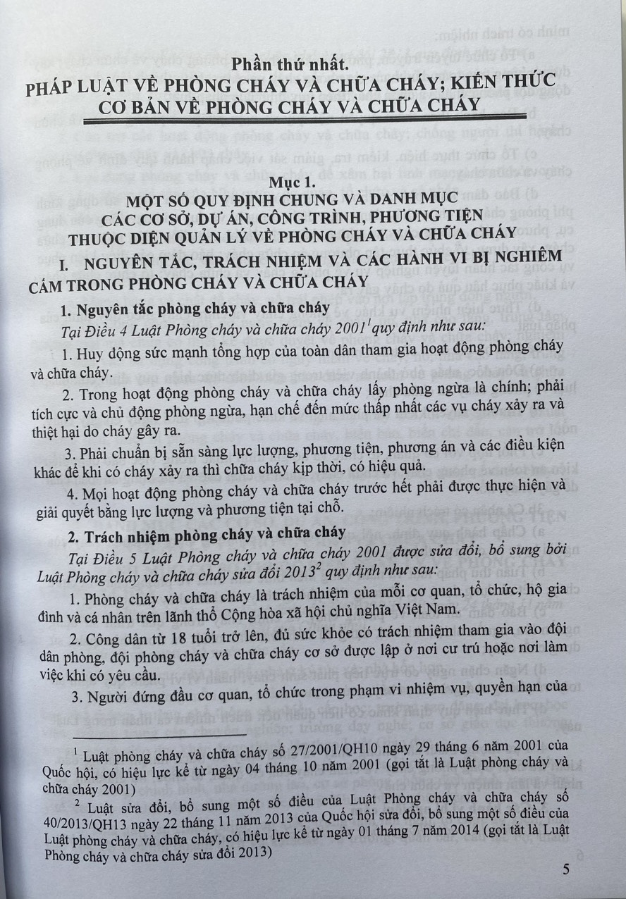 Quy chuẩn kỹ thuật quốc gia về an toàn cháy cho nhà và công trình