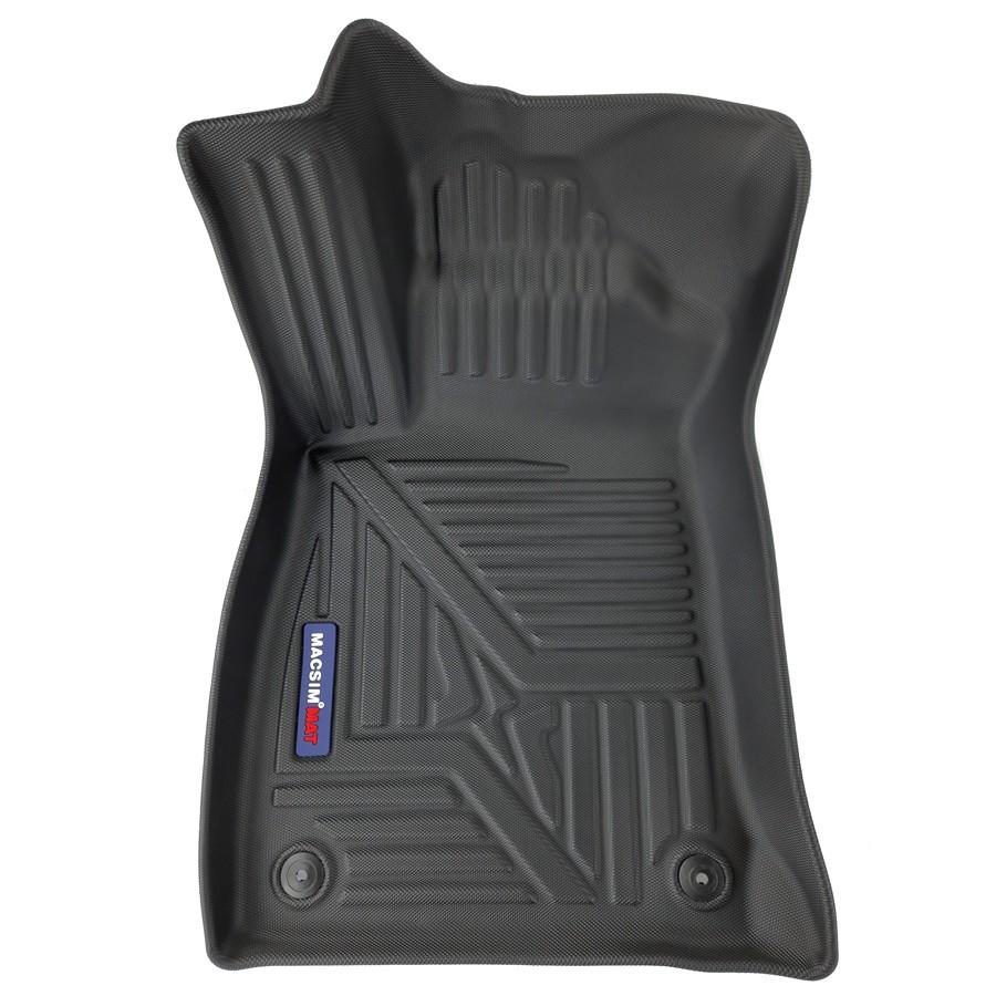 Thảm lót sàn xe ô tô Audi A5 2017 - 2020 Nhãn hiệu Macsim chất liệu nhựa TPV cao cấp màu đen