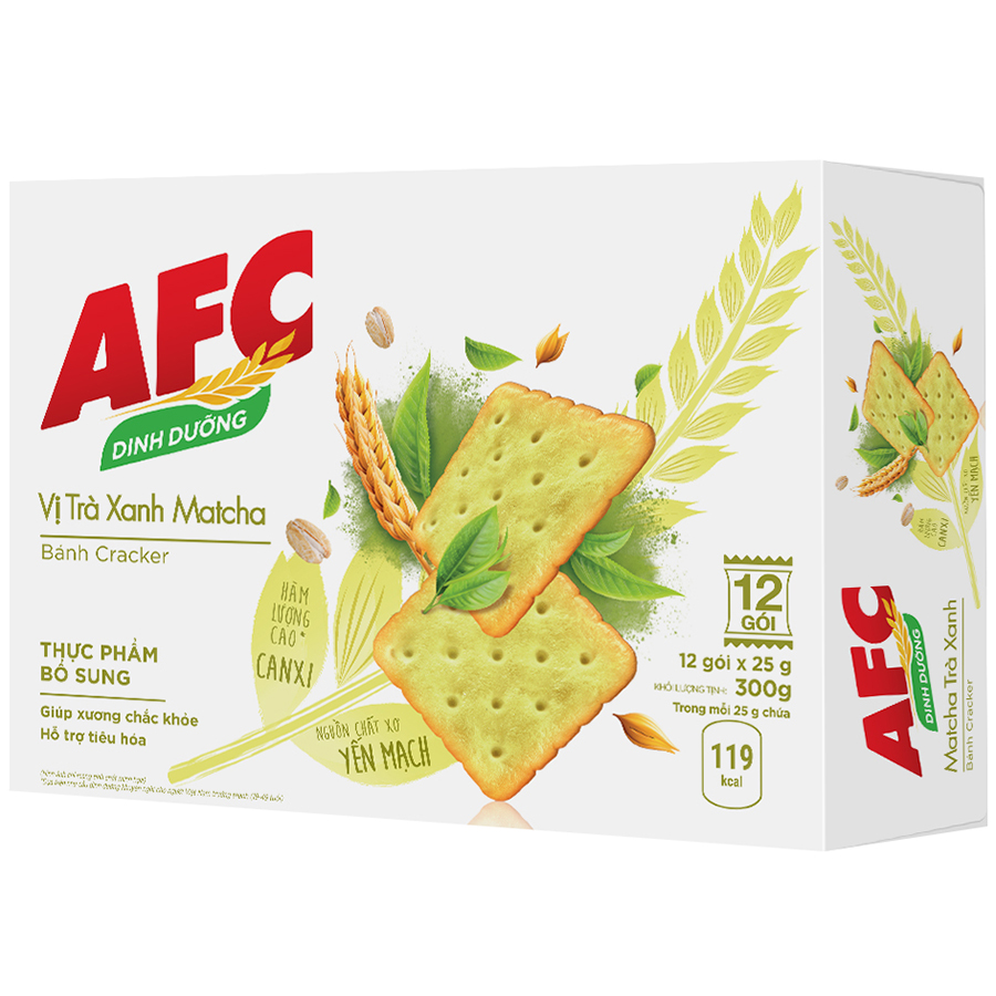 Bánh quy AFC vị trà xanh