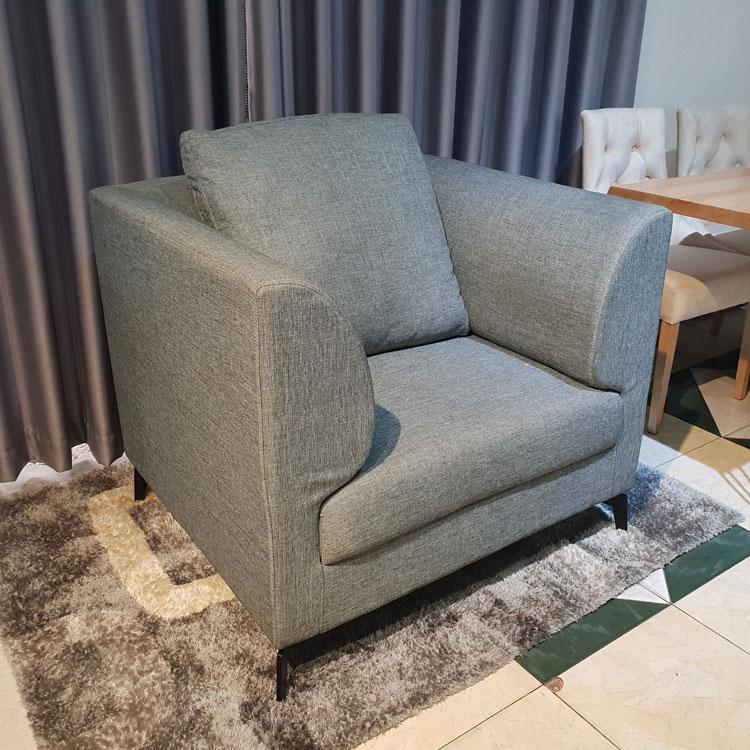Ghế Sofa Đơn Thư Giãn - Ghế Đọc Sách - Sofa Vải Bỉ Cao Cấp