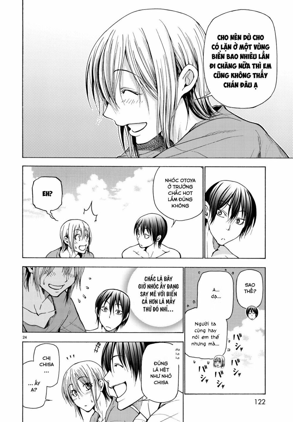 cô gái thích lặn - grand blue chapter 35 24