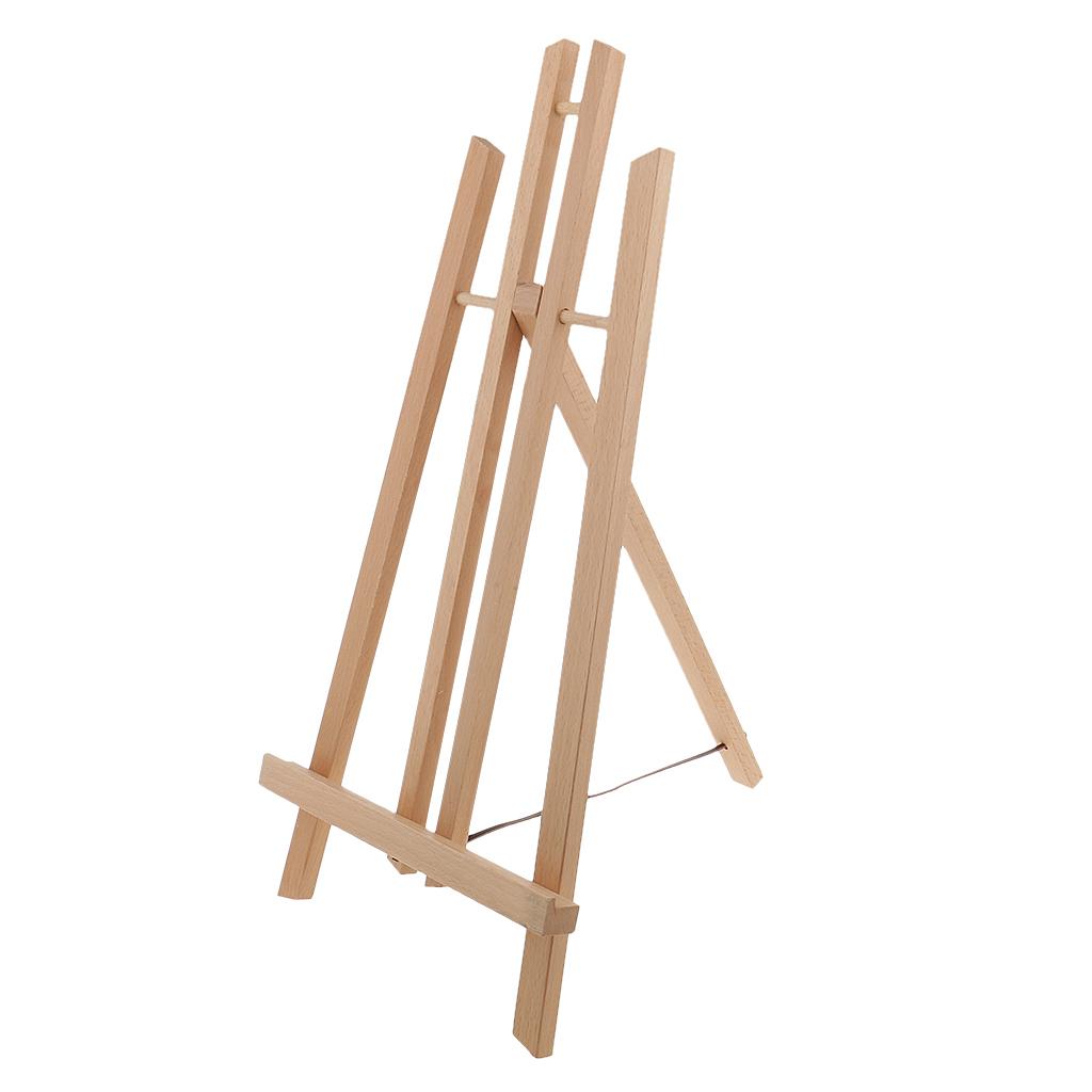 Bàn Nghệ Thuật Easel, 12 Inch Cao Đỡ Một-Khung Gỗ Mini Tranh Easels Dành Cho Trẻ Em Nghệ Sĩ Người Lớn Học Sinh