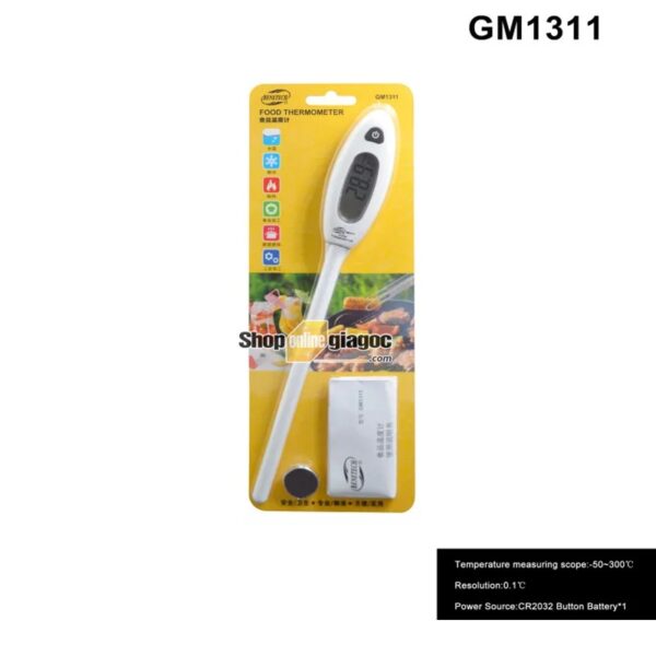 Que đo nhiệt độ thực phẩm GM1311