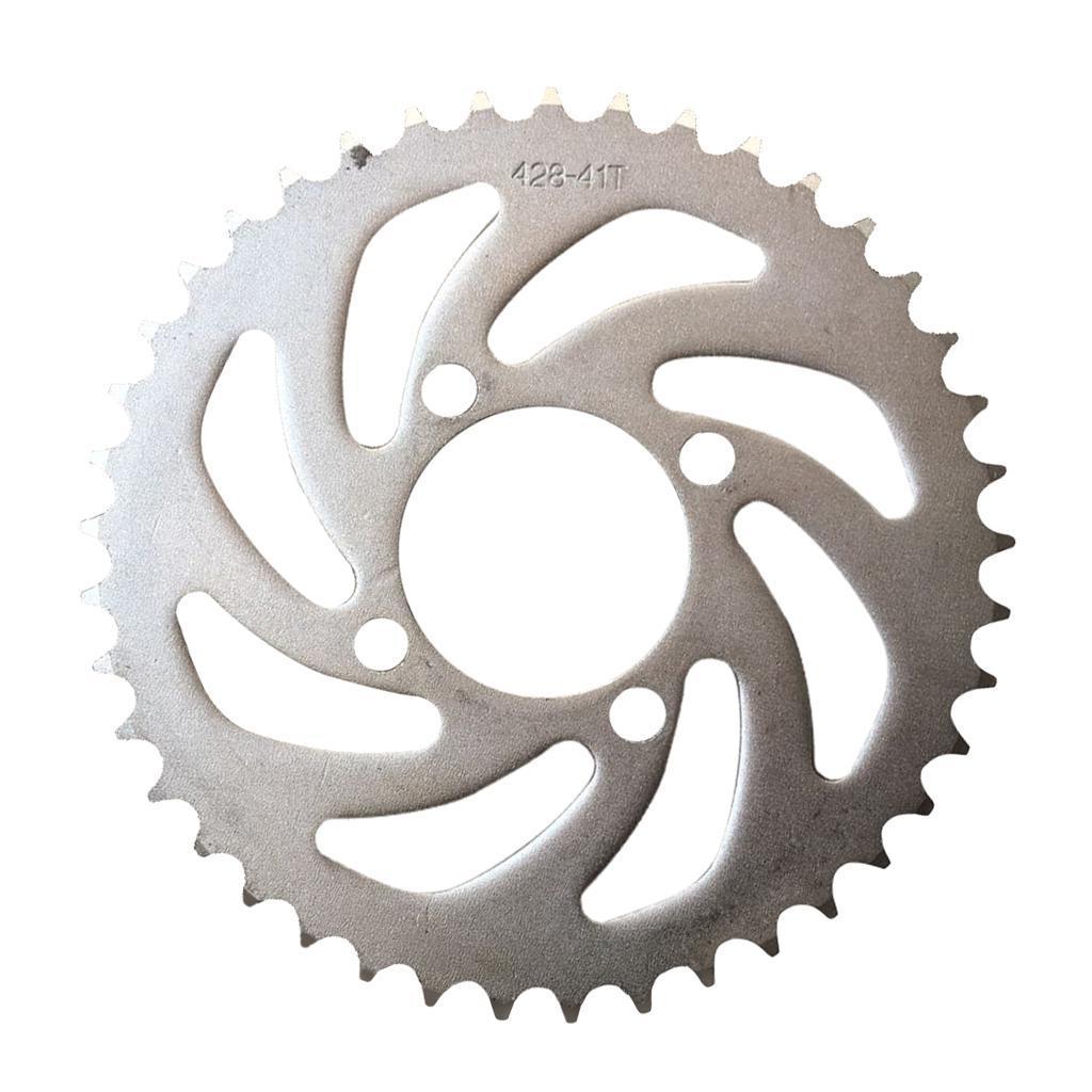 41  428 Chain Rear Sprocket Back Chain Cog 125cc  ATV Dirt Bike