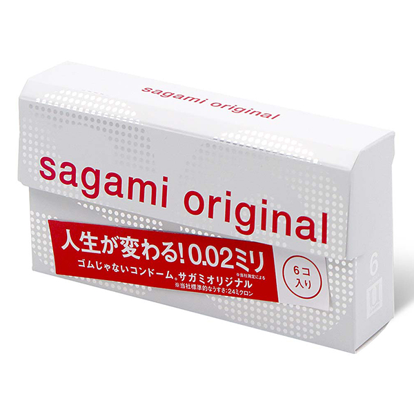 Bao Cao Su Sagami Original 0.02 (6 Cái / Hộp)