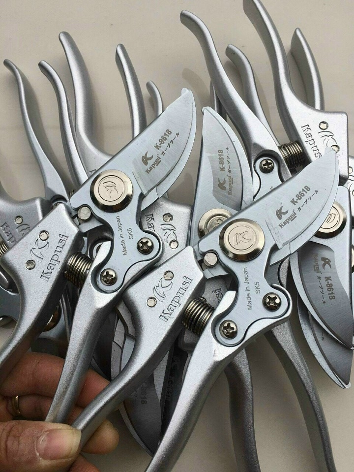 Kéo Cắt Tỉa Cây - Kéo Cắt Cành Kapusi - Thép SK5 Japan