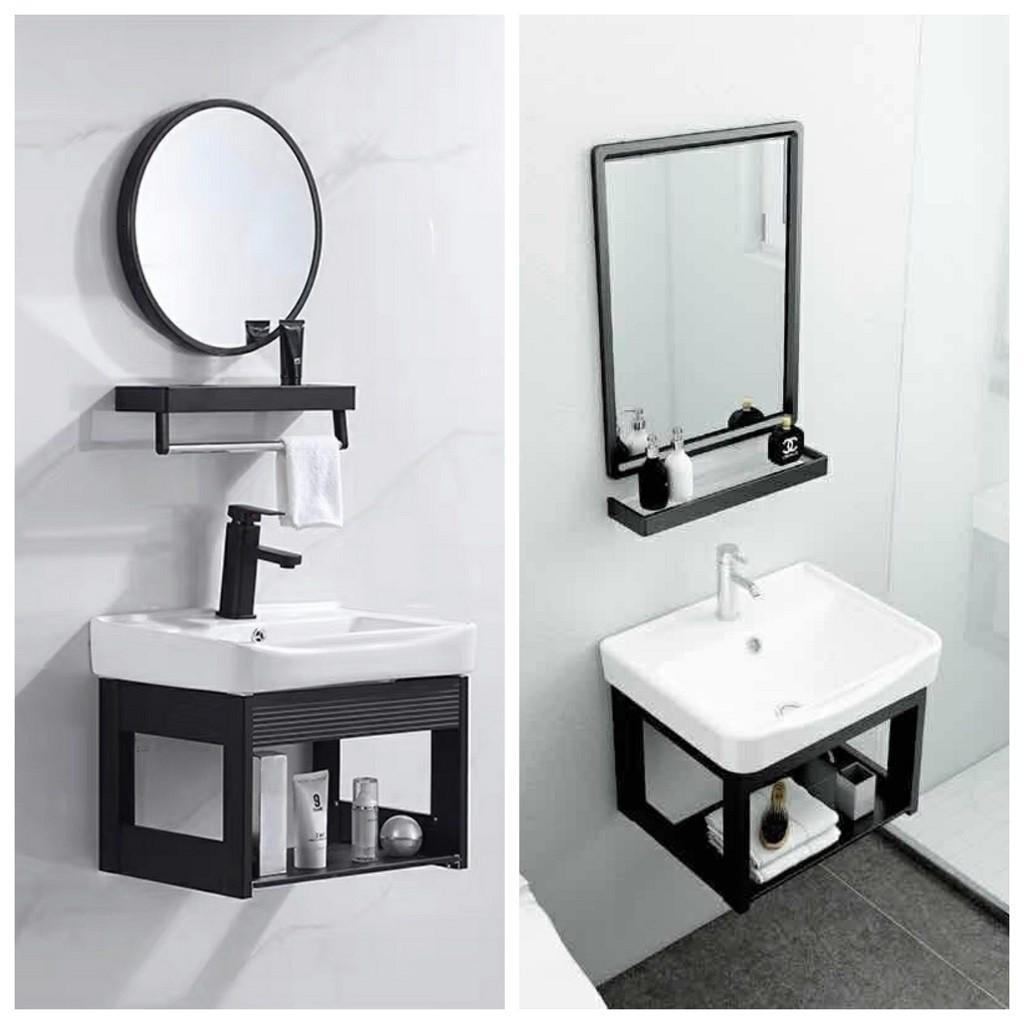 Combo bộ tủ chậu lavabo cực kỳ tiện ích cho nhà có không gian nhỏ