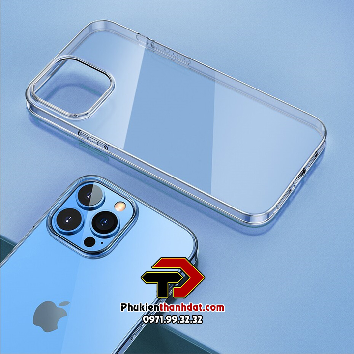 Ốp lưng cho iPhone 14 Pro Max, 14 Pro, 14 Plus, iPhone 14 silicon dẻo trong suốt chính hãng HOCO Light - Hàng chính hãng
